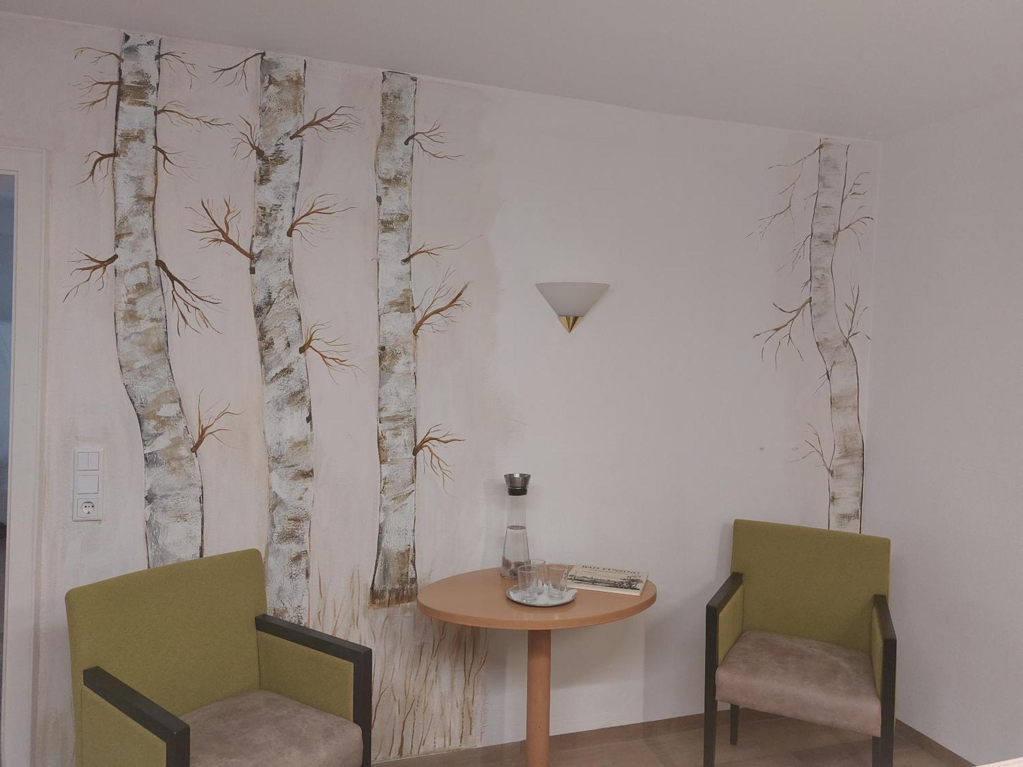 Hotel Garni Vier Jahreszeiten Bad Fussing Bagian luar foto